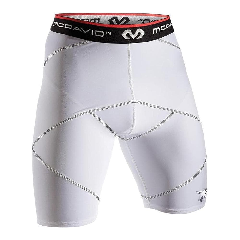Short Cross Compression Blanc Homme MC DAVID Hip Spica 1