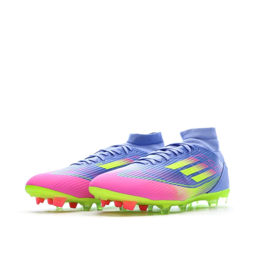 Chaussures de Foot Bleu Adidas F50 League FG/MG Mid 6