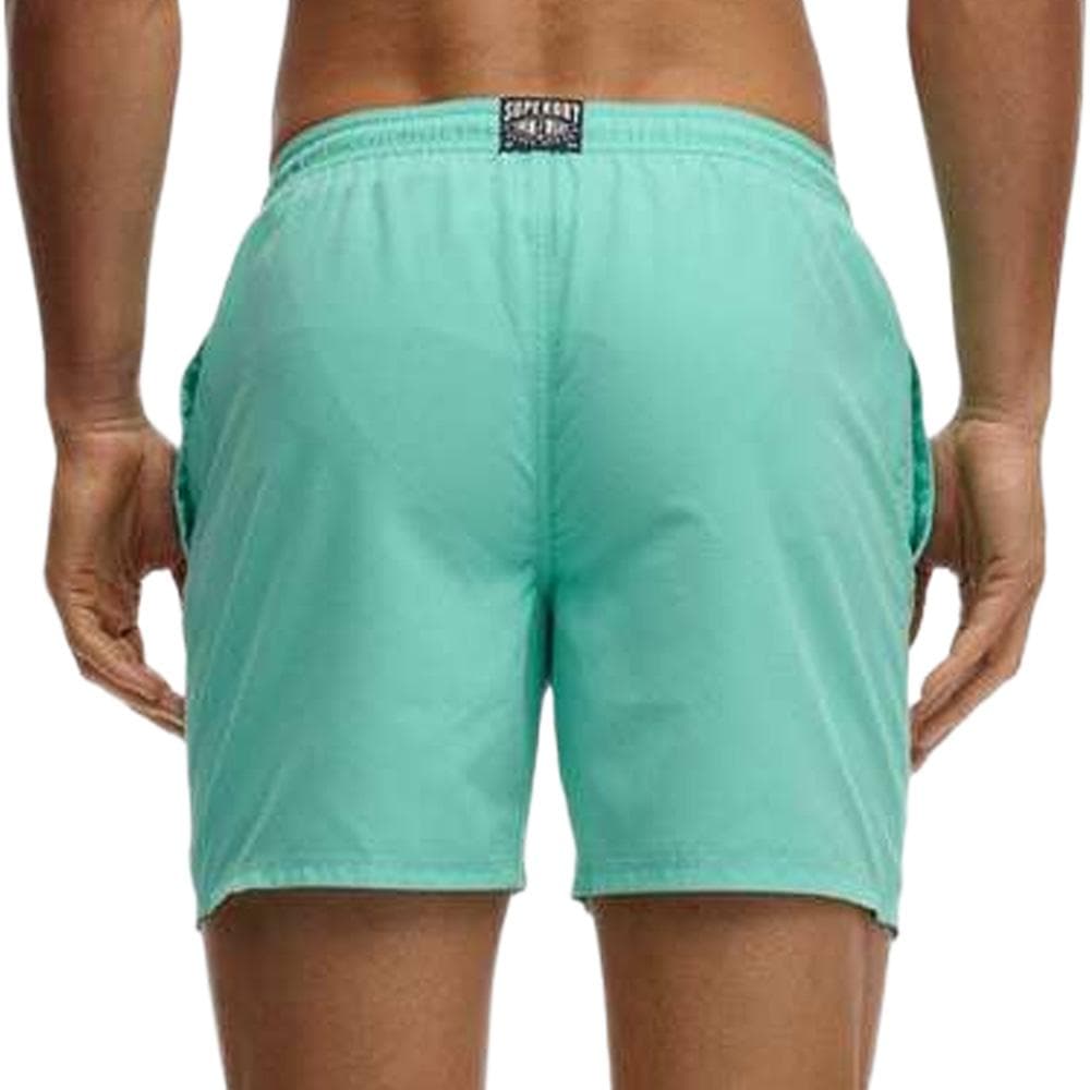 Short de bain Turquoise Superdry Essential 16 Swim 2