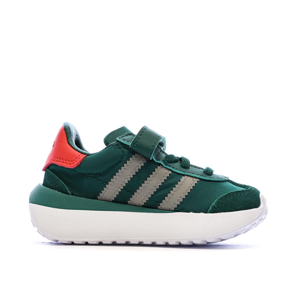 Baskets Vertes Garçon Adidas Country 2
