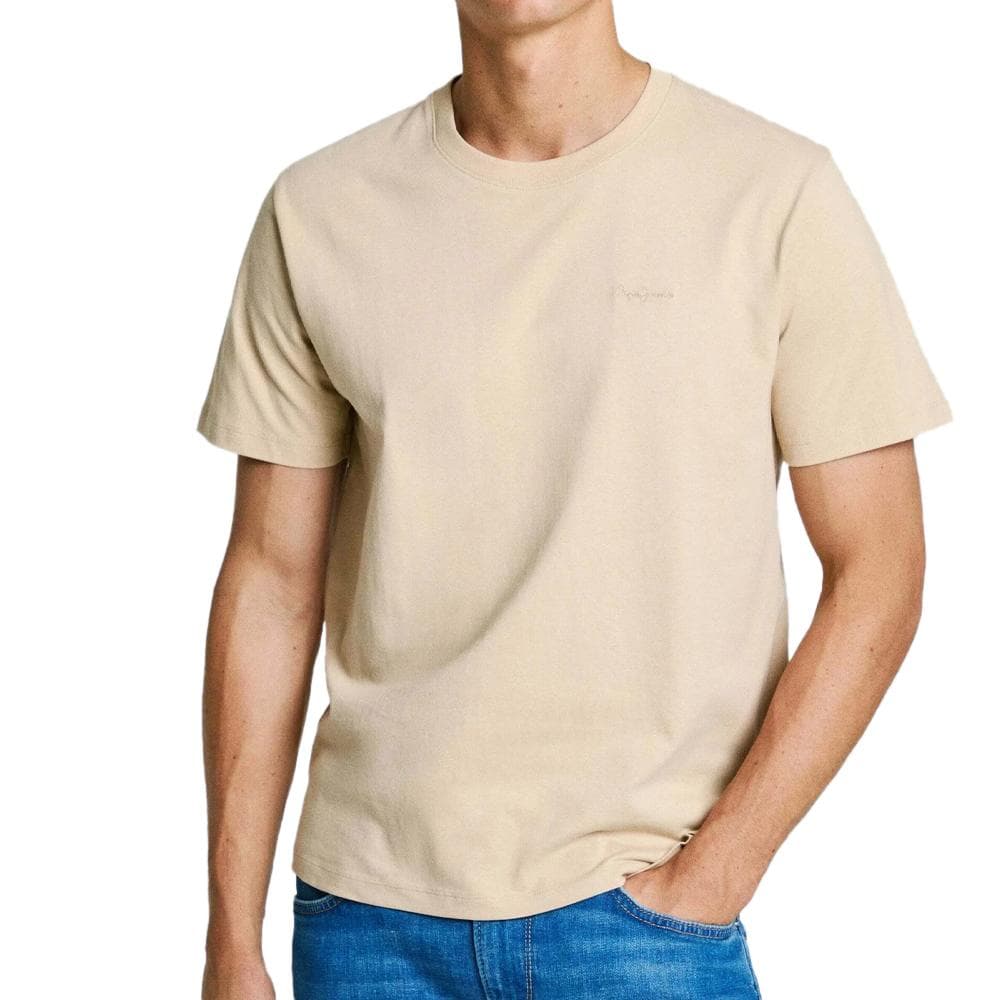 T-shirt Beige Homme Pepe jeans Connor 1