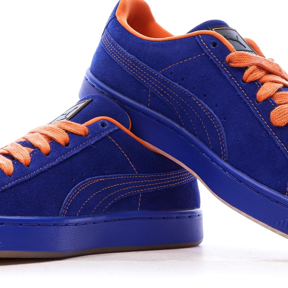 Baskets Bleues/Oranges Garçon Puma Suede Rocket League Jr 7