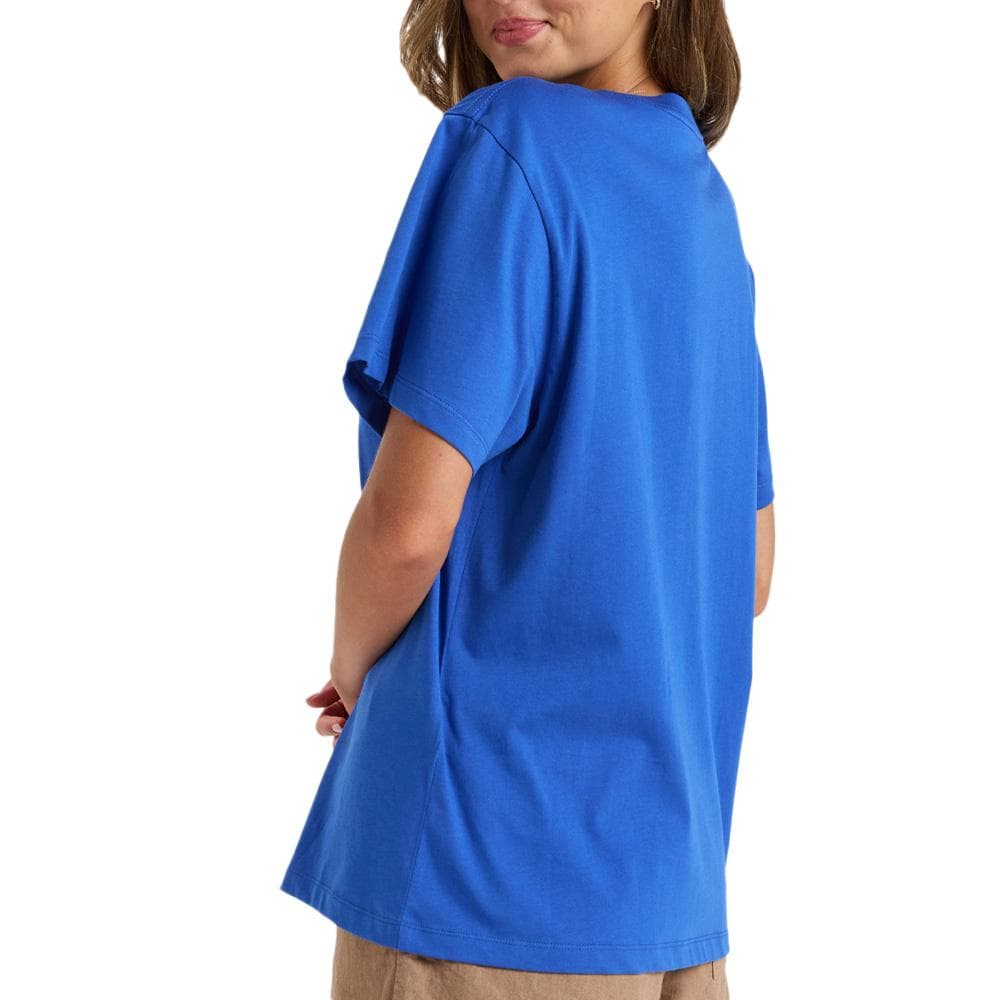 T-Shirt Bleu Femme Roxy Hangloose 2