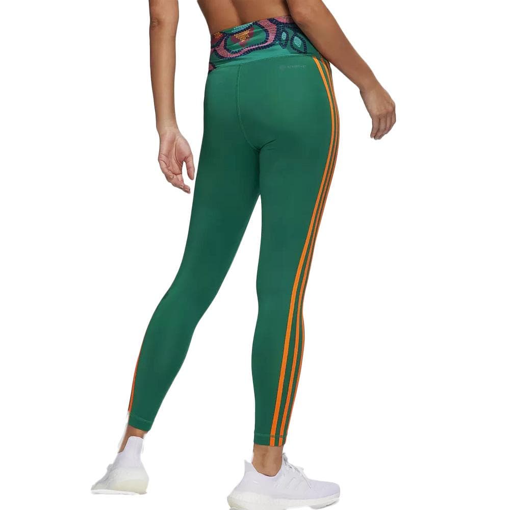Legging Vert Femme Adidas Farm 2