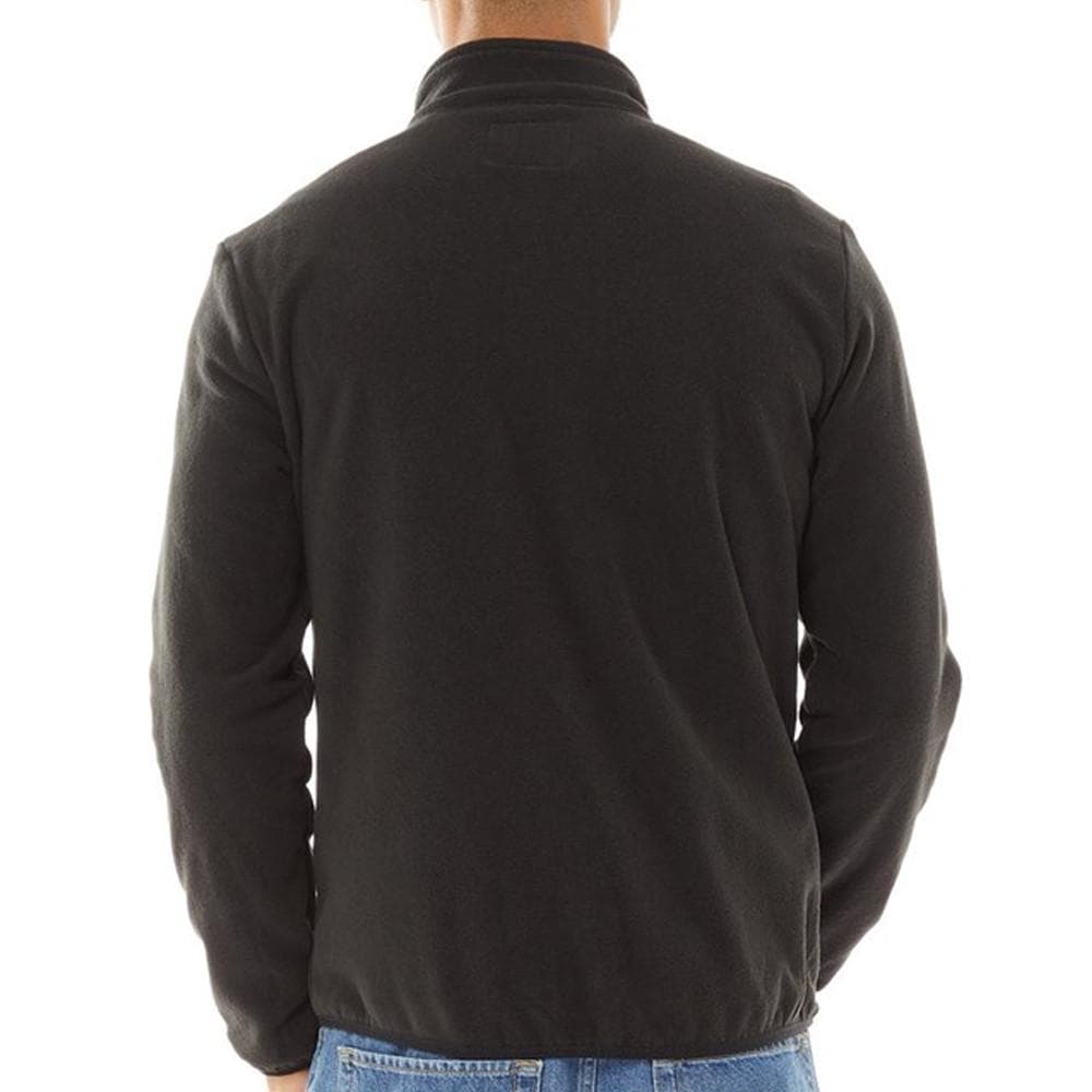 Veste Polaire Noire Homme Jack & Jones Hype Fleece Collar 2