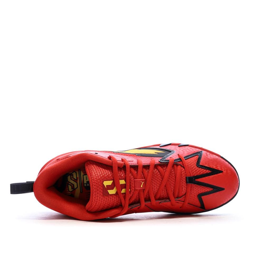 Chaussures de Basketball Rouges Homme Puma Scoot Zeros Retro 4
