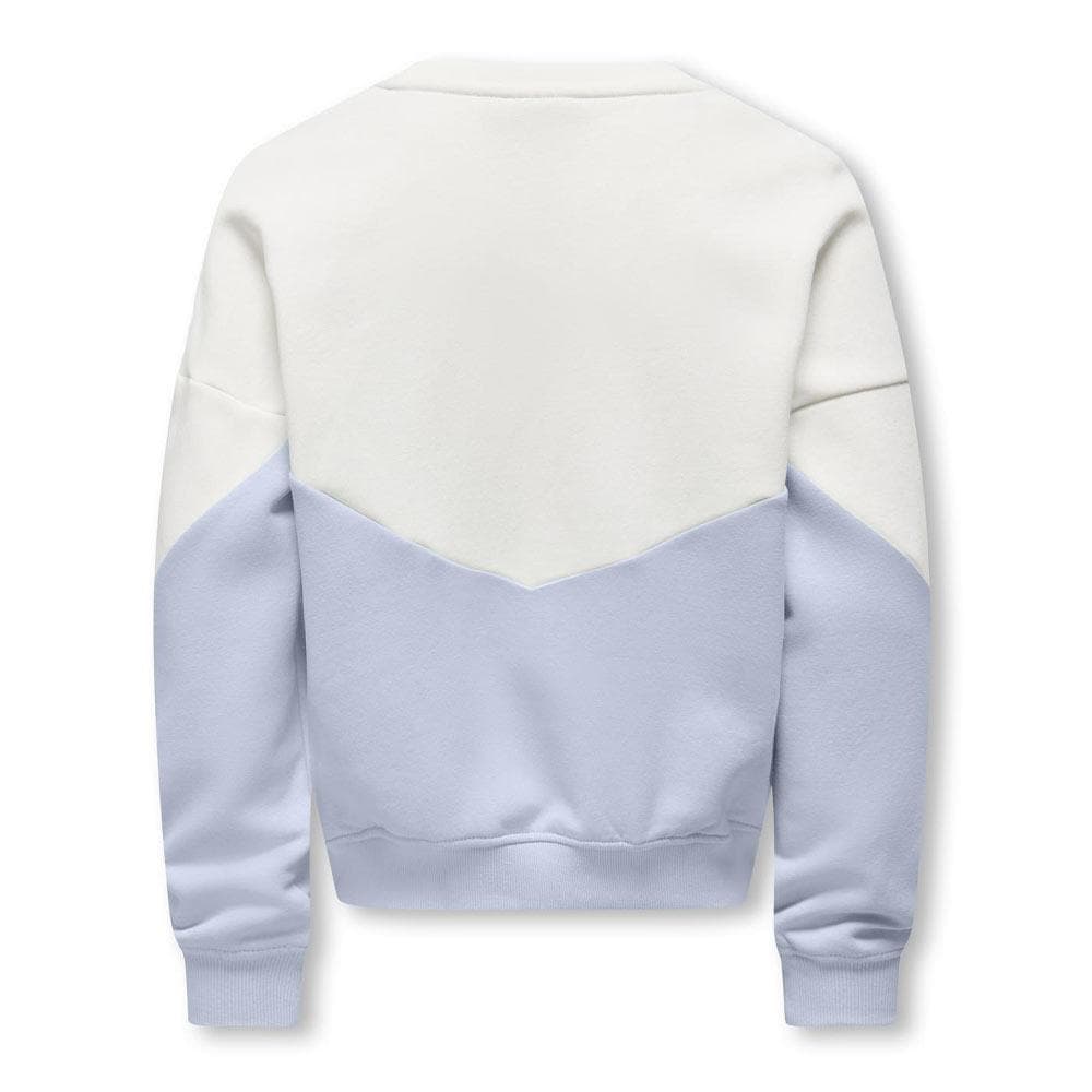 Sweat Mauve/Blanc Fille Kids ONLY Kogruna 2