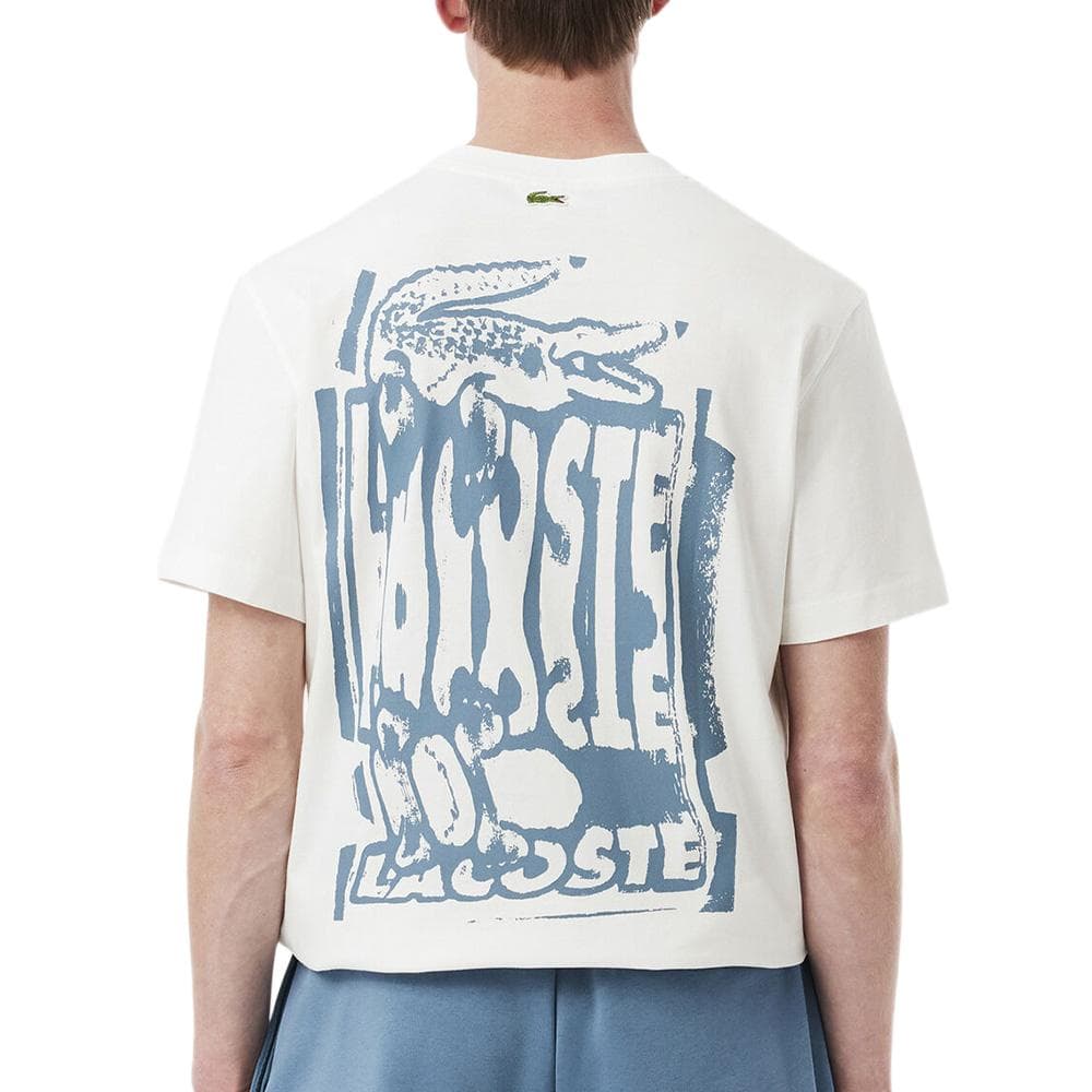 T-shirt Écru Homme Lacoste Classic Fit 2