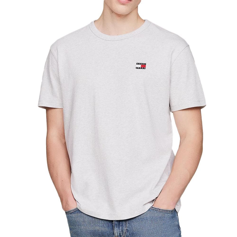 T-shirt Gris Homme Tommy Hilfiger Badge 1