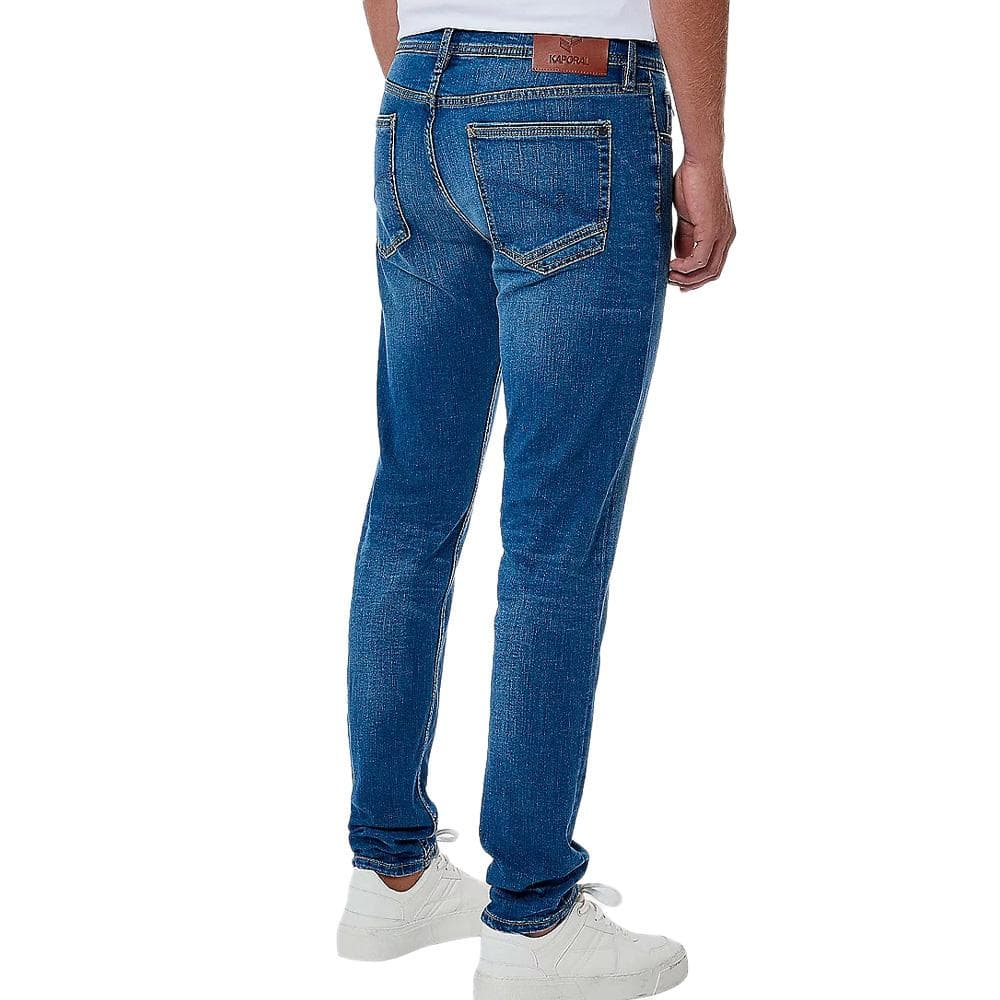 Jean Slim Bleu Délavé Homme Kaporal NINOX 2