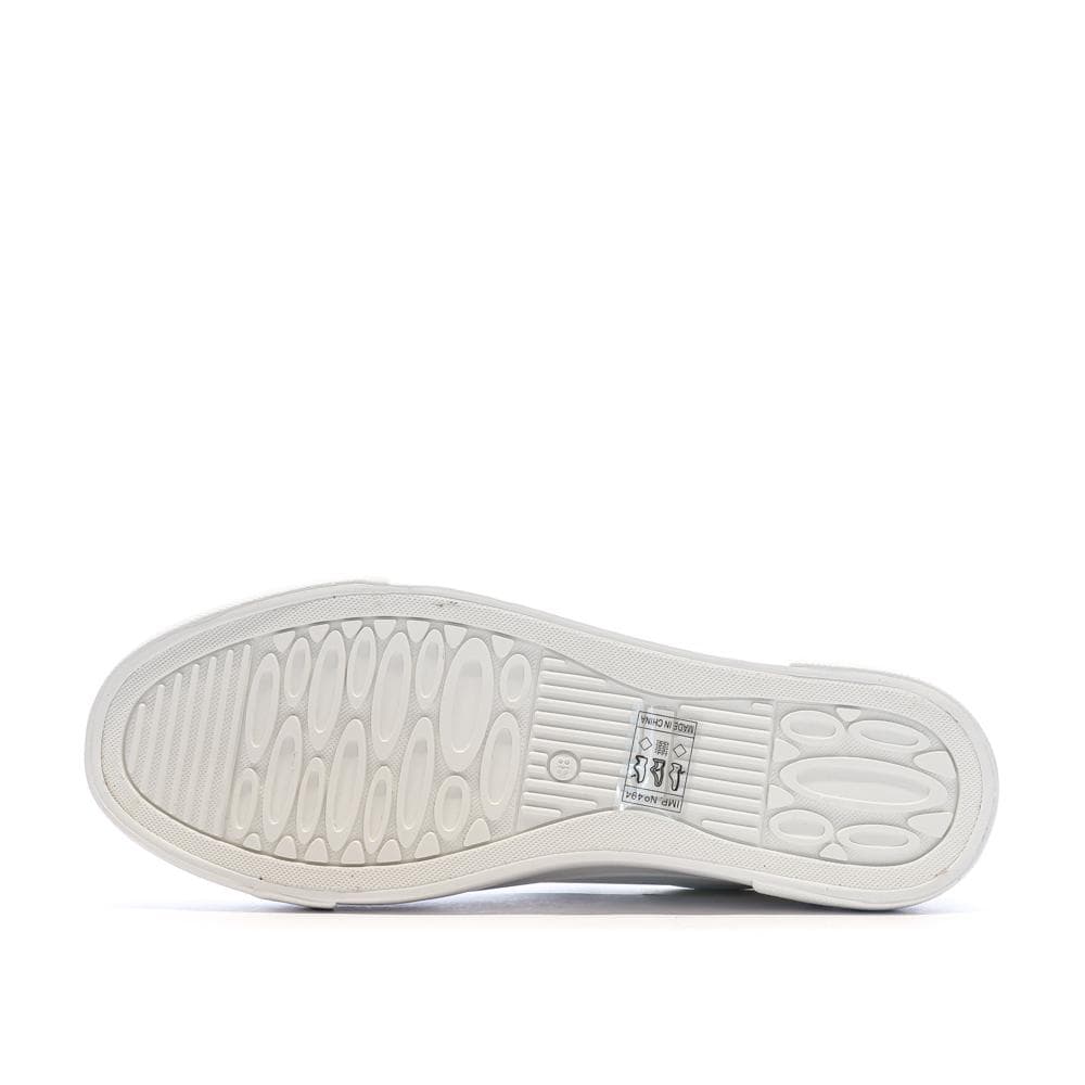 Baskets Blanche/Doré Plateforme Femme Kaporal Clovia 5
