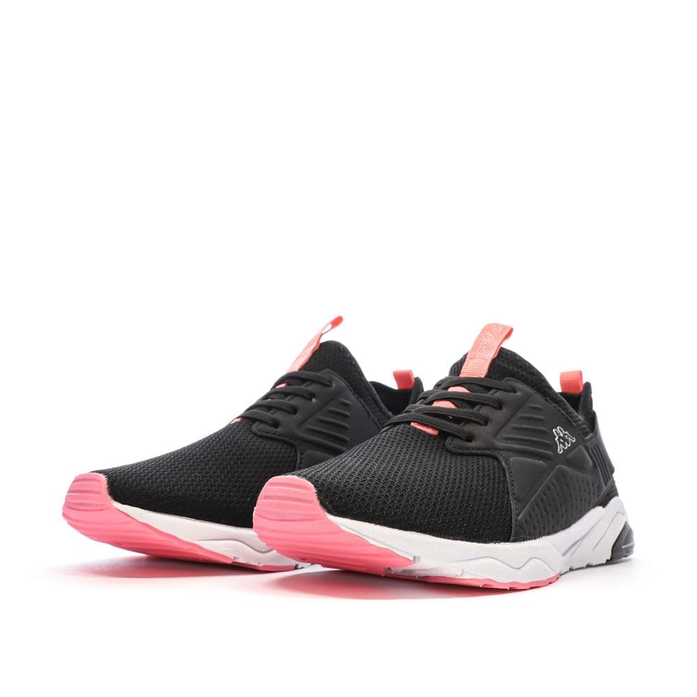 Baskets Noires/Roses Fille Kappa San Puerto 4