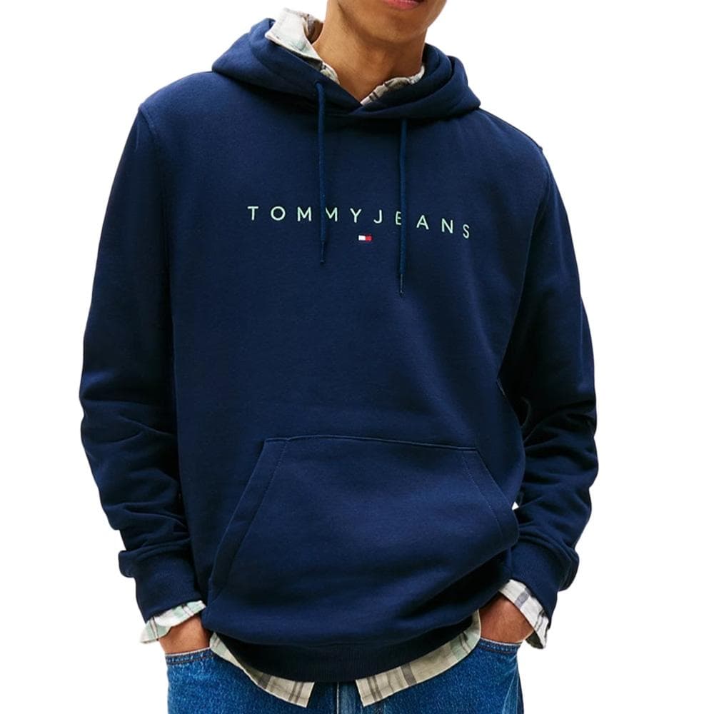 Sweat Marine Homme Tommy Hilfiger Linear Logo 1