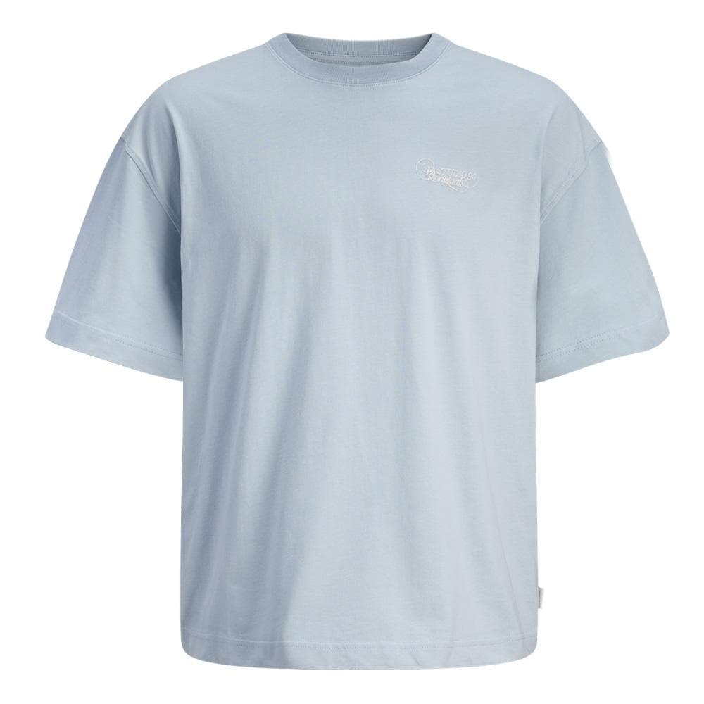 T-Shirt Bleu Garçon Jack & Jones Niagara Crew Neck 1