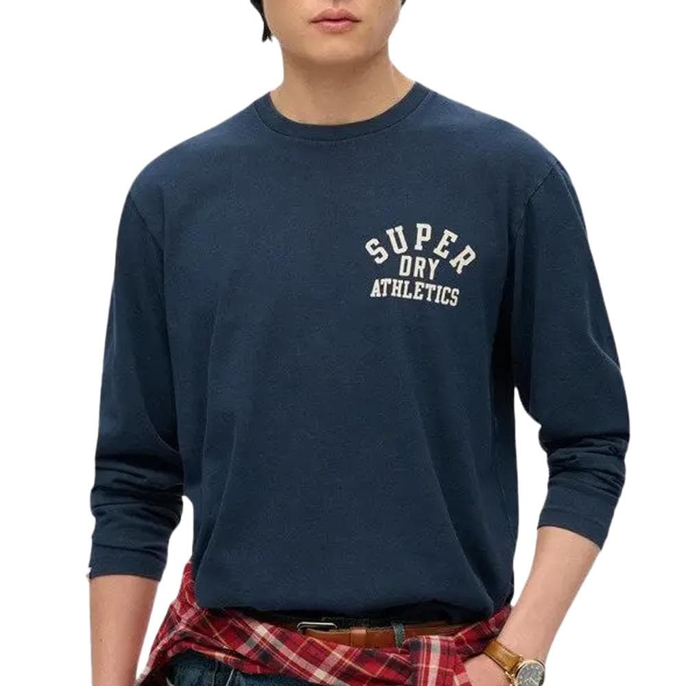 Pull Marine Homme Superdry Athletic 1