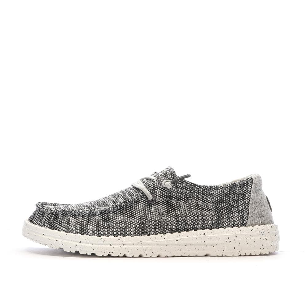 Chaussures Grises Chiné Femme Hey Dude Wendy Sox 1