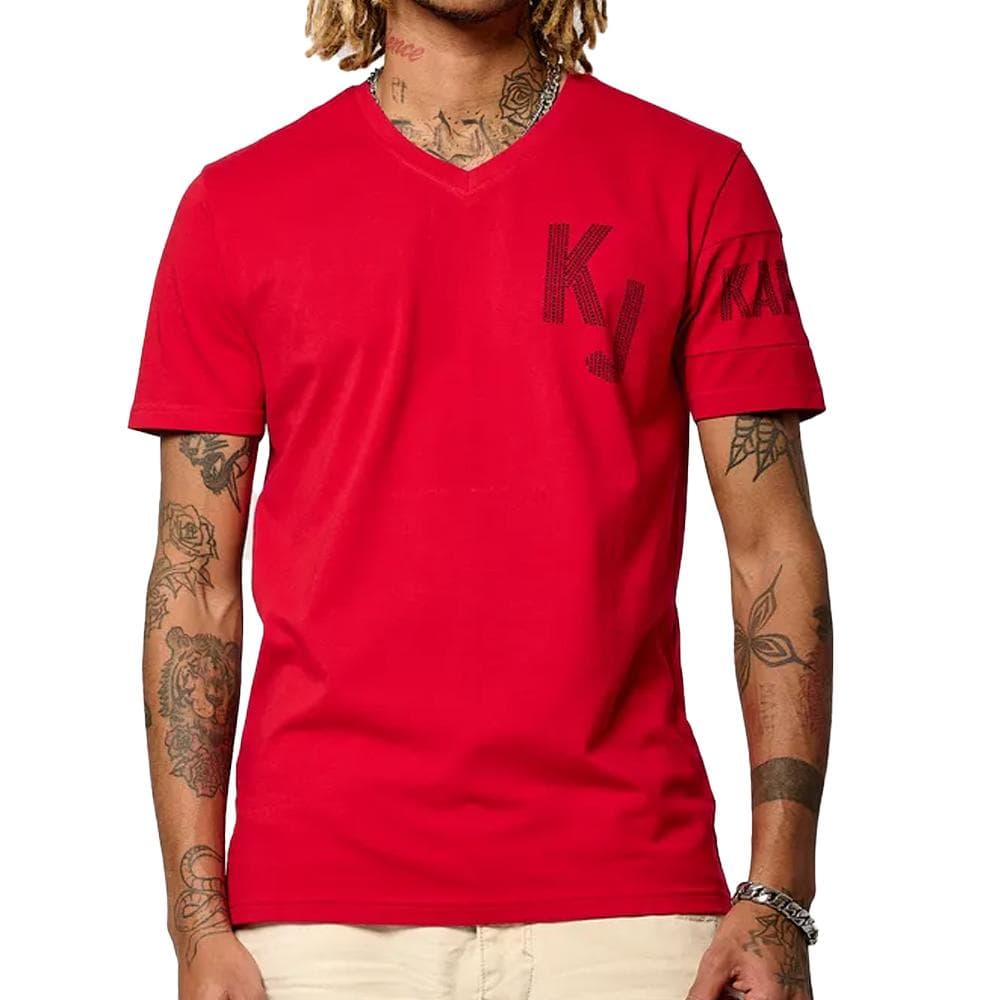 T-Shirt Rouge Homme Kaporal BARNY 1