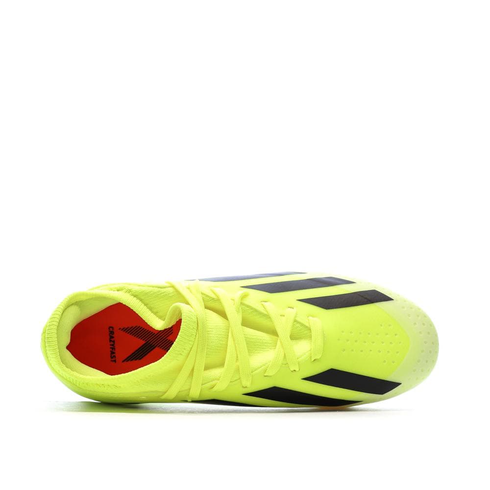 Chaussures de football Jaunes Garçon Adidas Crazyfast League 4