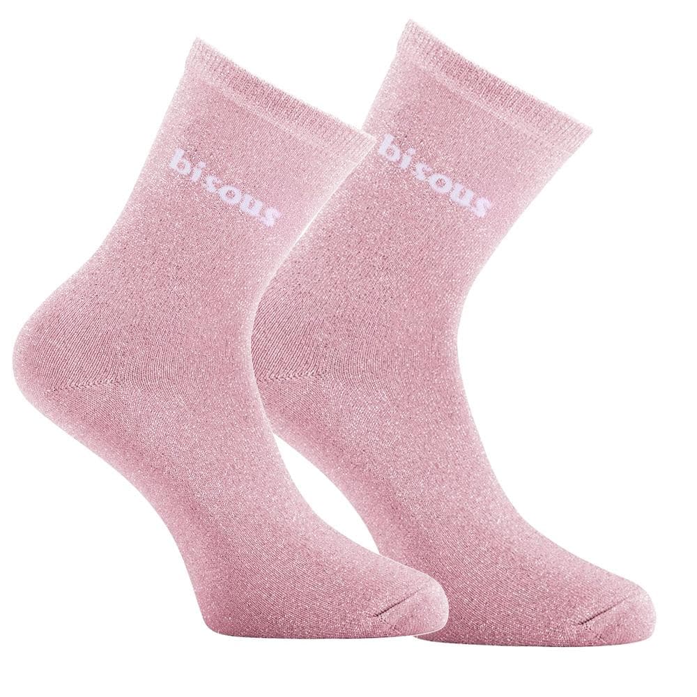 Chaussettes Roses Femme Twinday Bisous 1