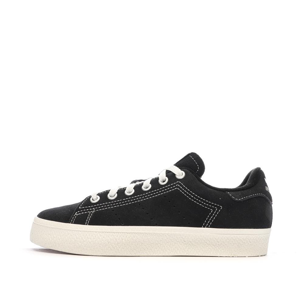 Baskets Noires Garçon/Fille Adidas Stan Smith 1