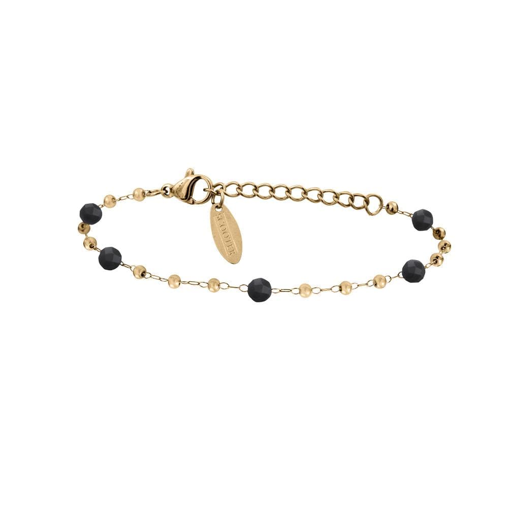 Bracelet Doré/Noir Clio Blue BR0047 1