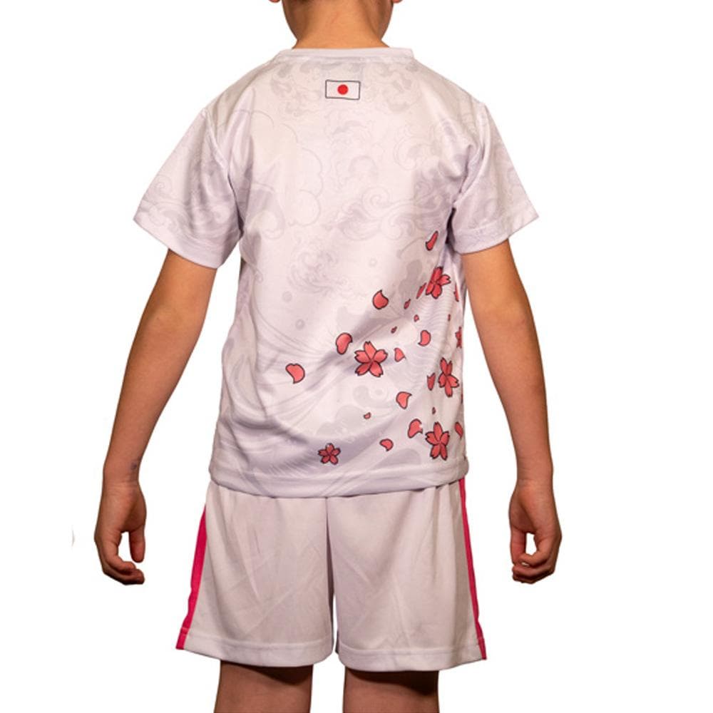 Ensemble Blanc/Rose Enfant Sport Zone Tokyo 2