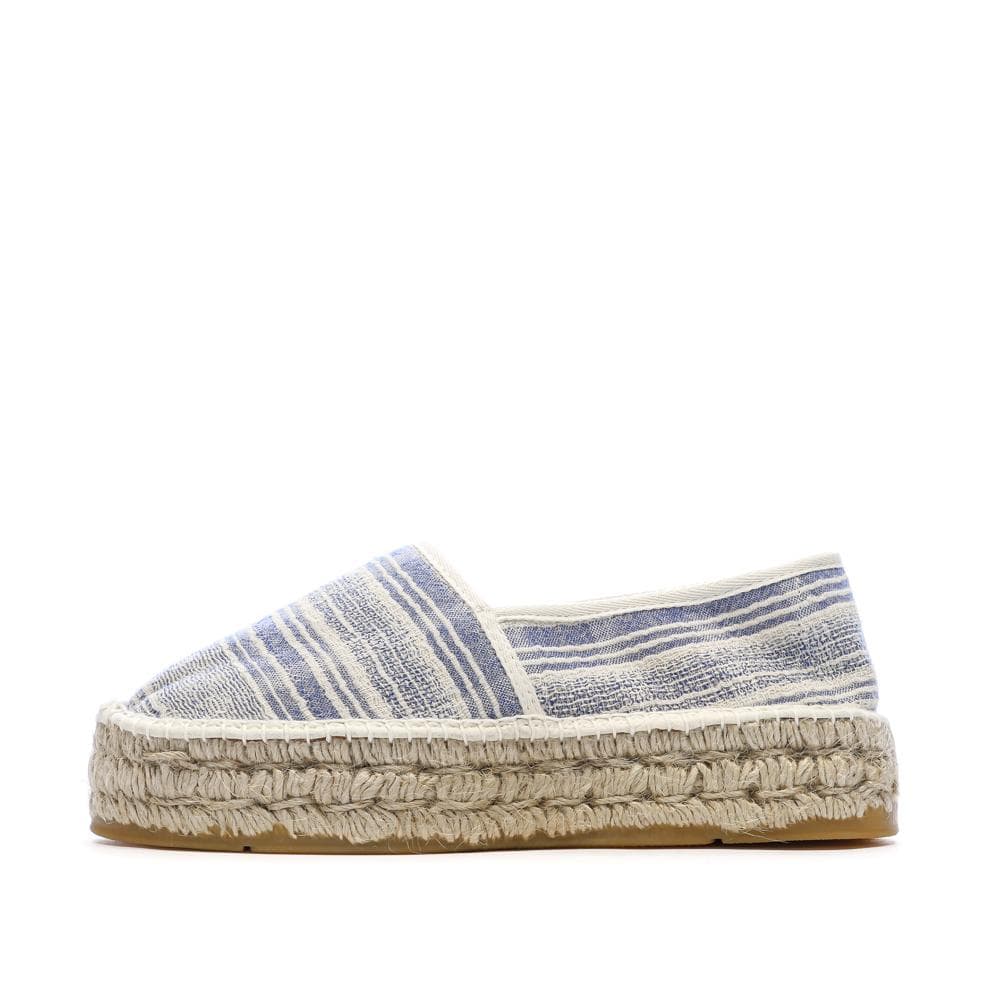 Espadrilles Blanches/Bleu Femme Pare Gabia Aduna 1