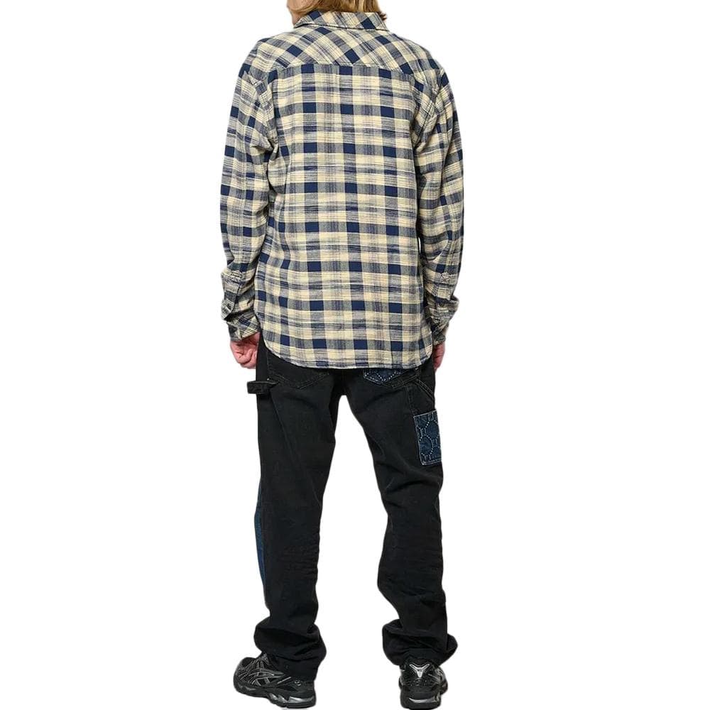 Chemise Bleu/Beige Homme Kaporal BOWYH24 2