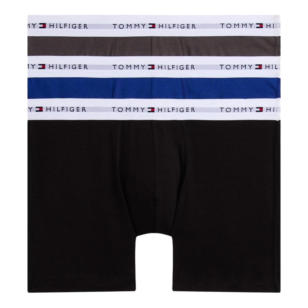 x3 Boxer Noir/Gris/Bleu Homme Tommy Hilfiger UM0UM02941 1