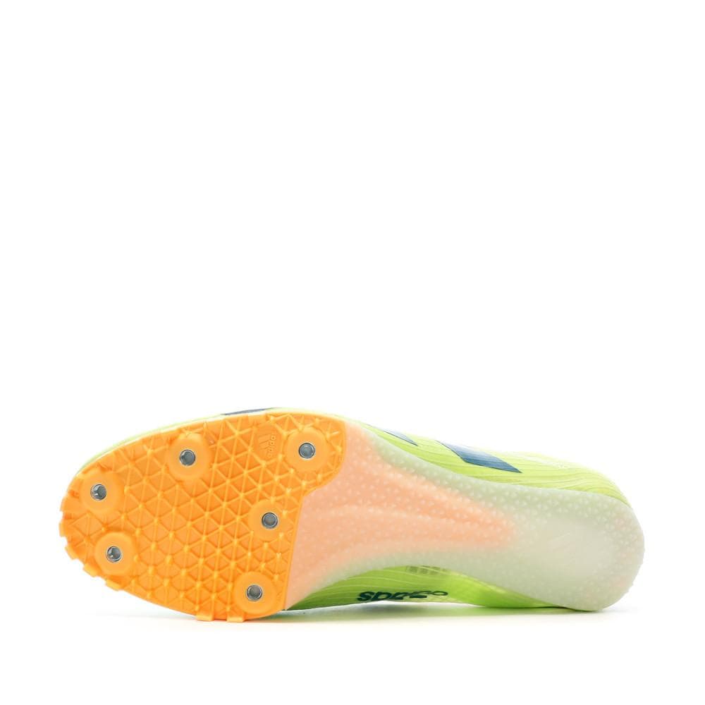 Chaussures Athlétisme verte Mixte Adidas Sprintstar 5