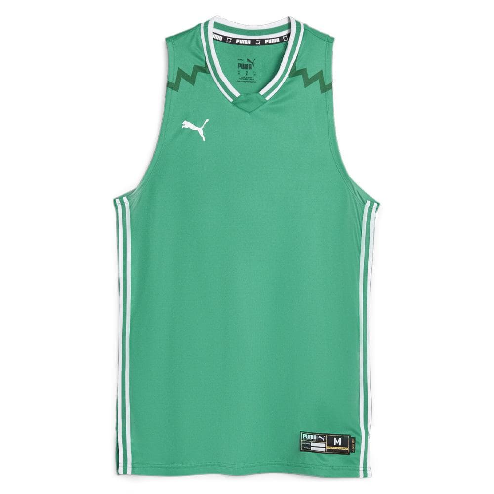 Débardeur de Sport Vert Homme Puma Hoops 1