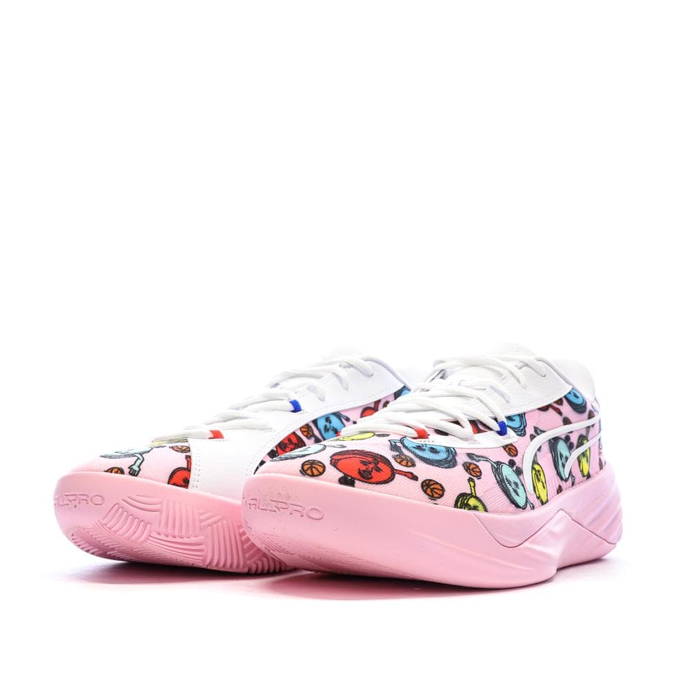 Chaussures de Basketball Rose Homme Puma Paris Games 6
