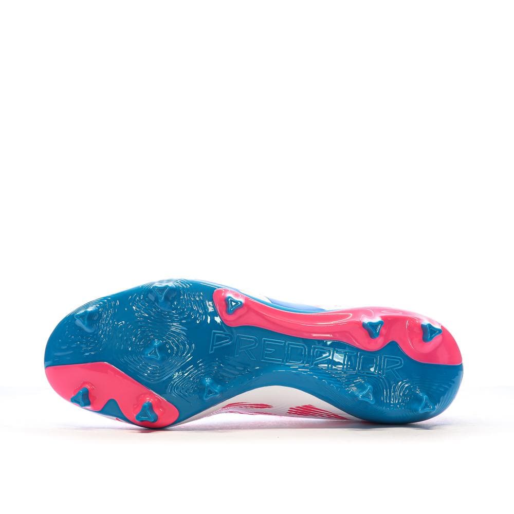 Chaussures de Foot Blanc/Rose Homme Adidas Predator League Ll FG 5