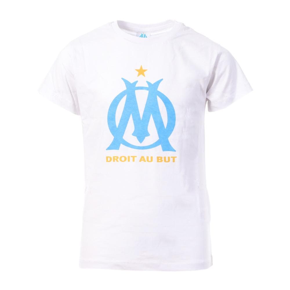 T-shirt Blanc Garçon Olympique de Marseille 1