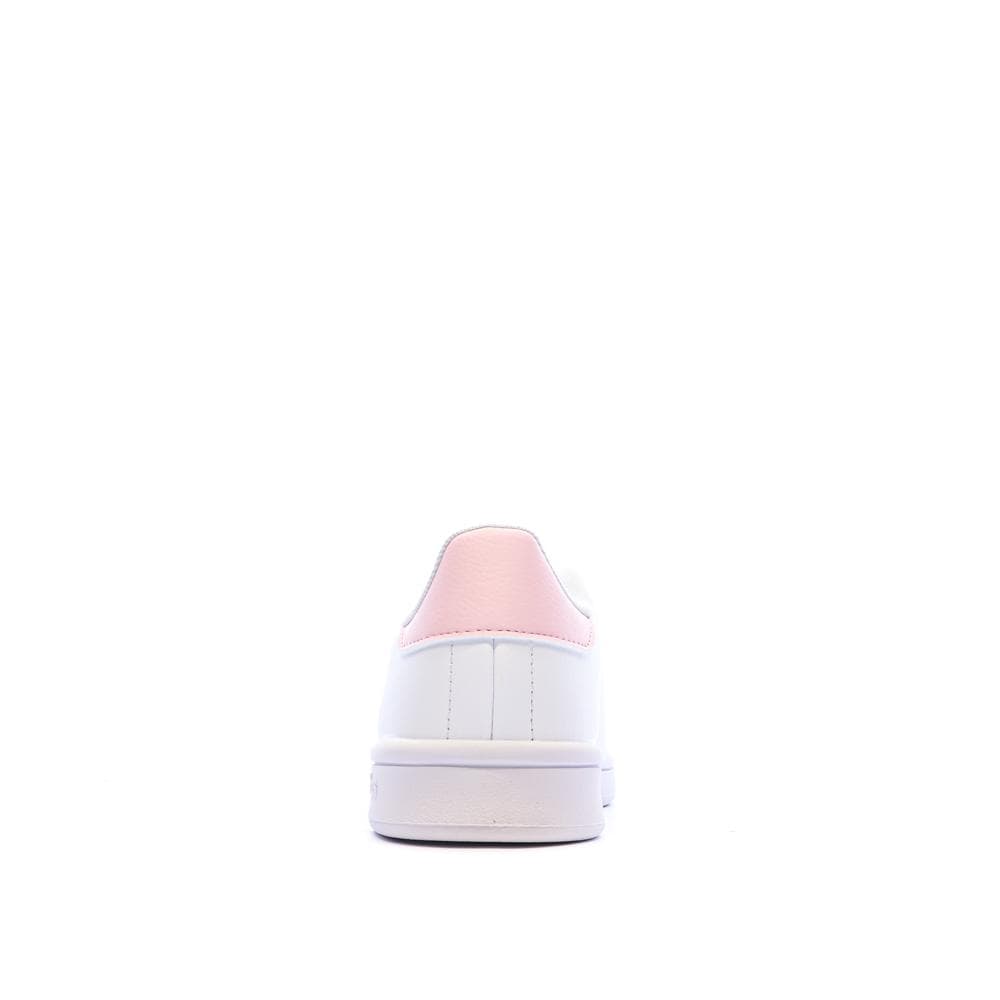 Baskets Blanc/Rose Femme Adidas Urban Court 3