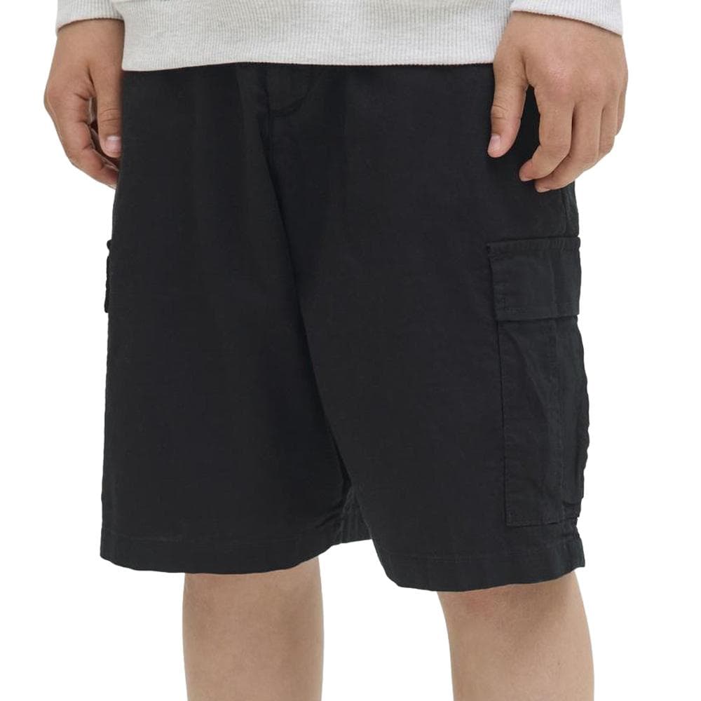 Short Cargo Noir Garçon Jack & Jones X Fctry 1