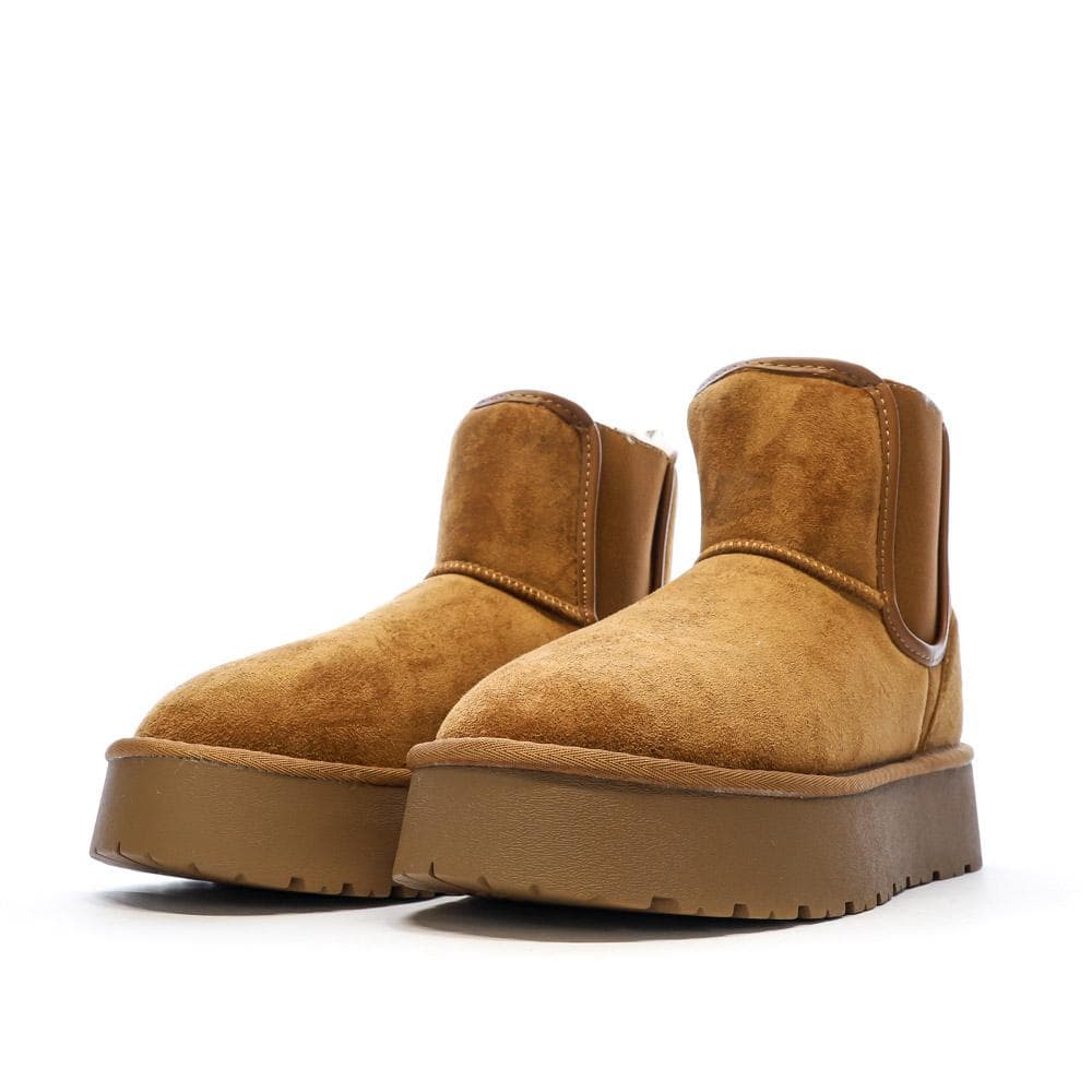 Boots Camel Femme Xti Ladies Ankle 6