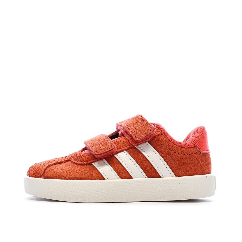 Baskets Rouges/Blanches Fille Adidas Grand Court 3.0 1