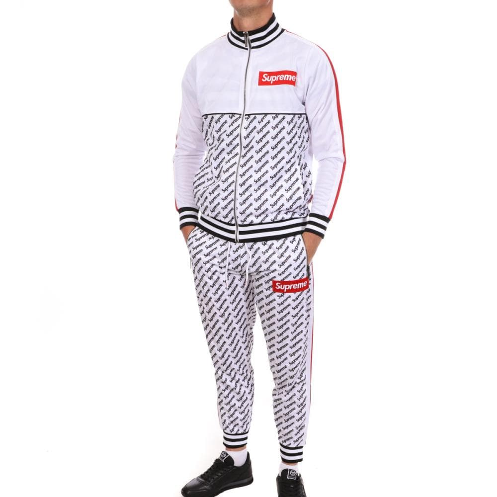 Survêtement Blanc Homme Supreme Grip Sanchez 1