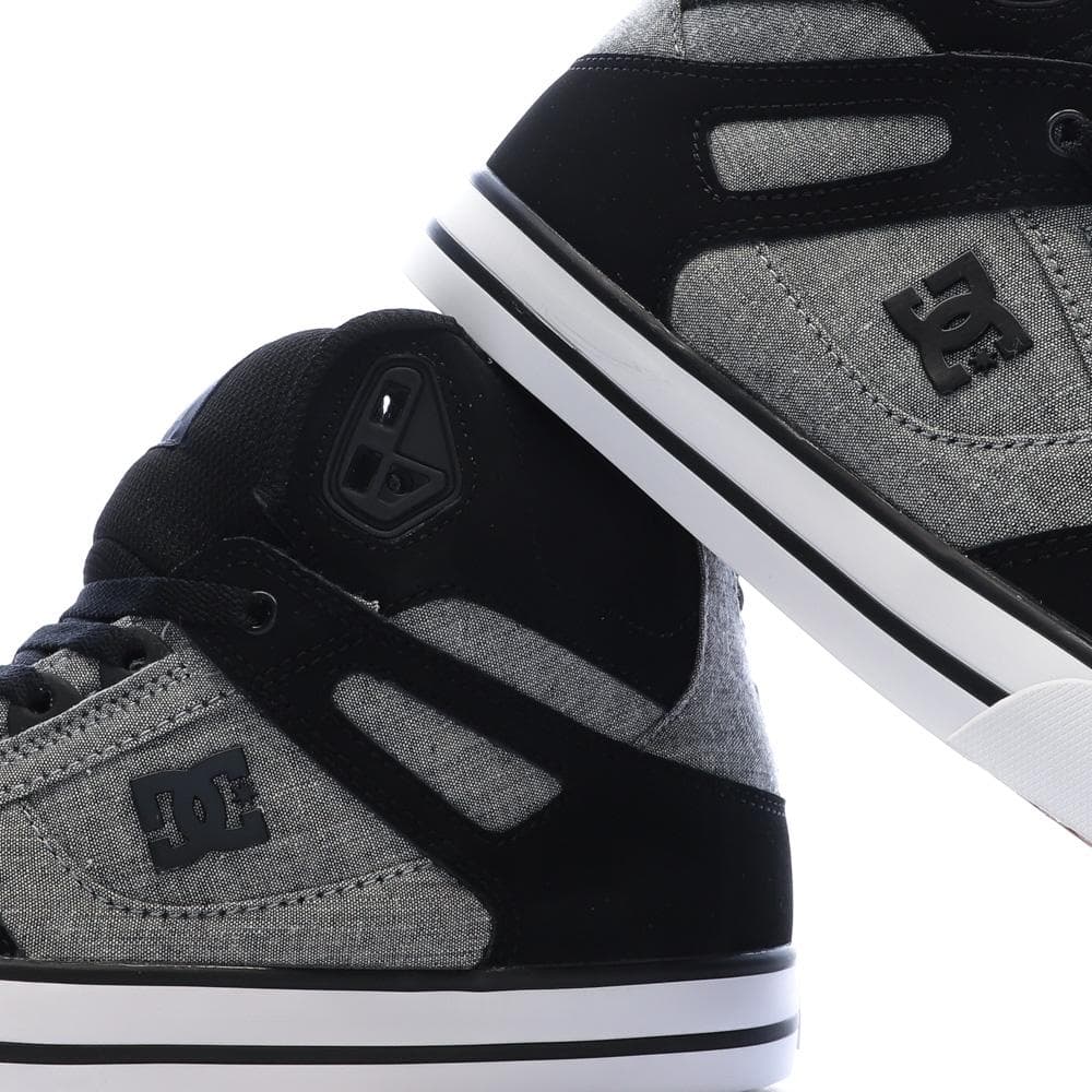 Baskets Noir/Gris Homme Dc shoes Pure 7