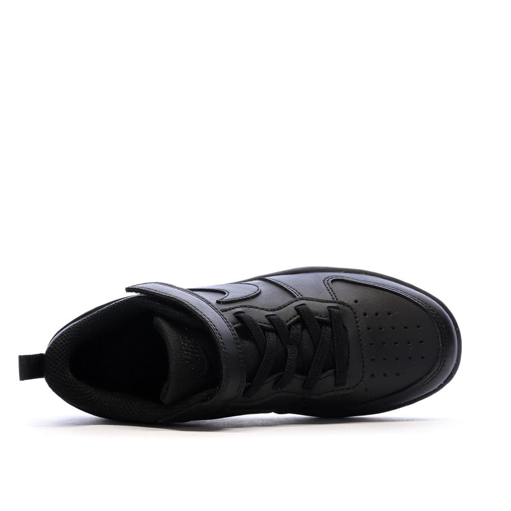 Baskets Noires Garçon Nike Court Borough Low Recraft 4