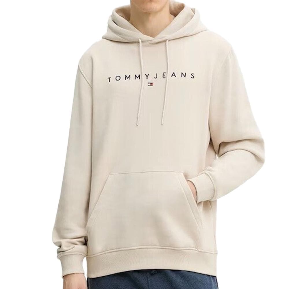 Sweat Beige Homme Tommy Hilfiger Tjm Reg Linear 1
