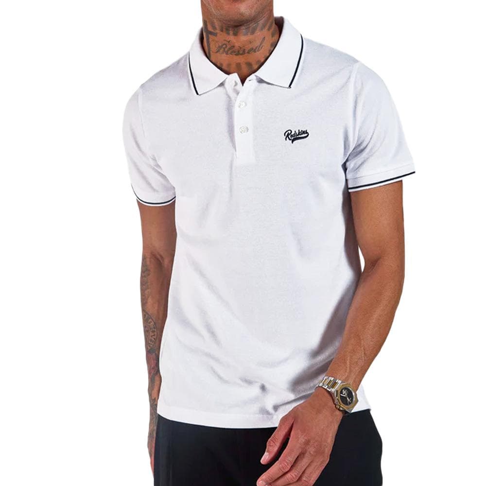 Polo Blanc Homme Redskins R231040 1