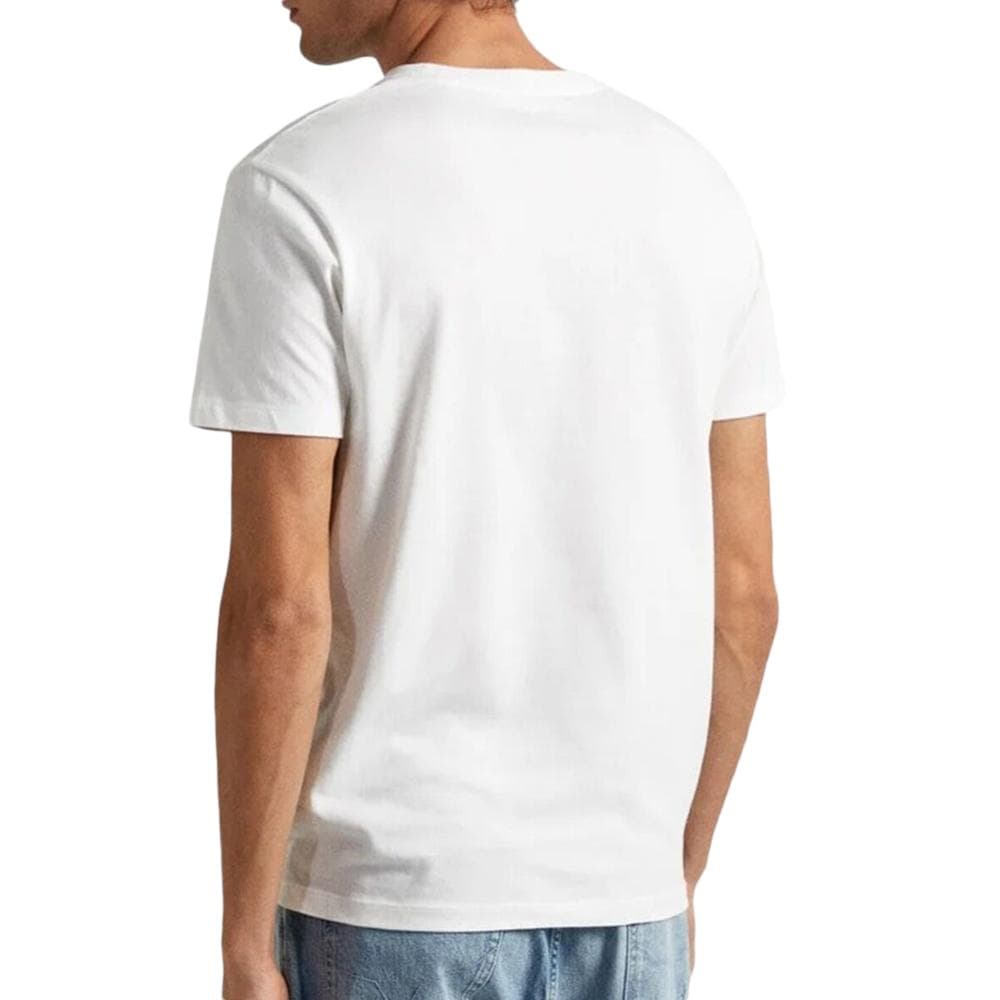 T-shirt Blanc Homme Pepe jeans Kervin 2