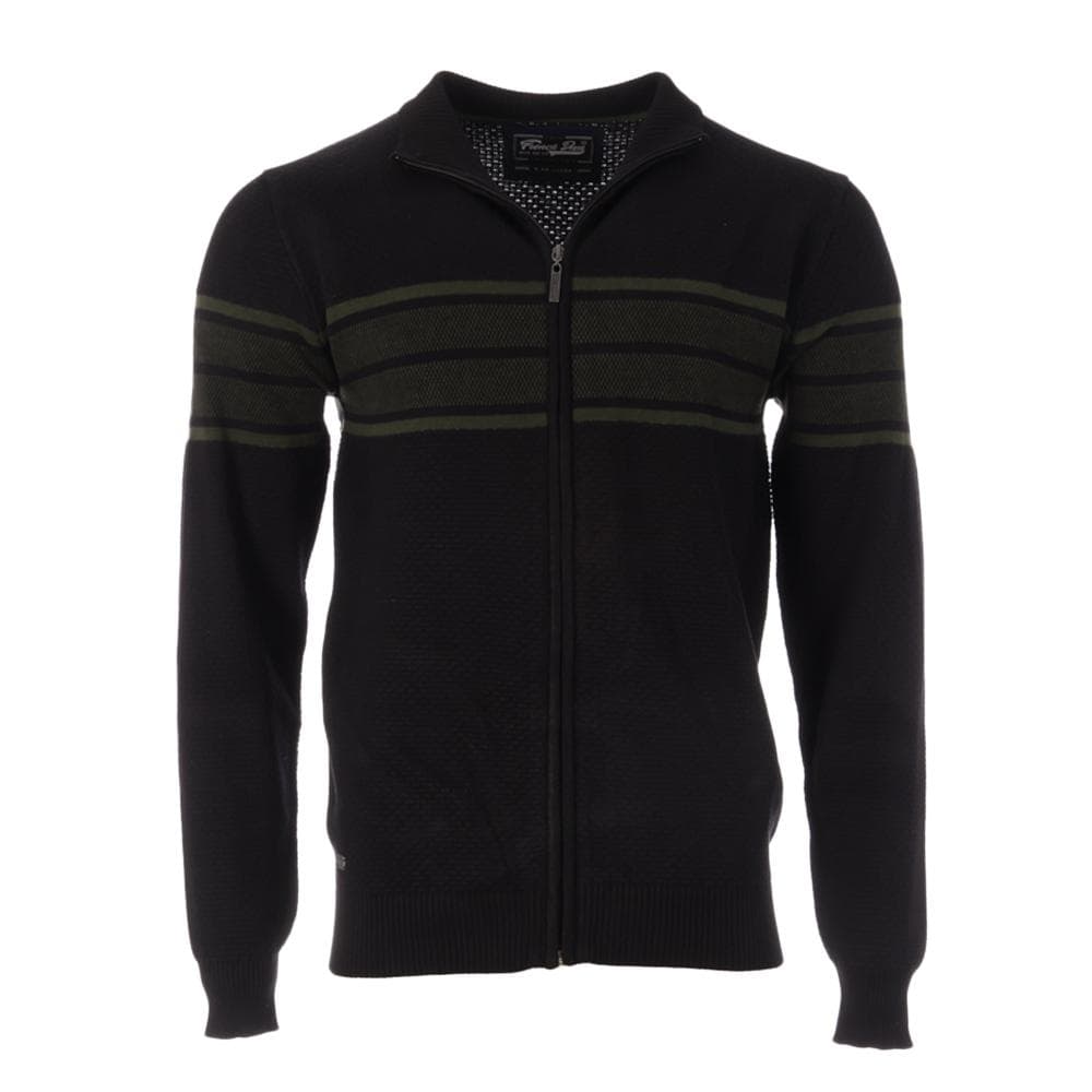 Sweat Zippé Noir/Vert Homme RMS26 8254 1