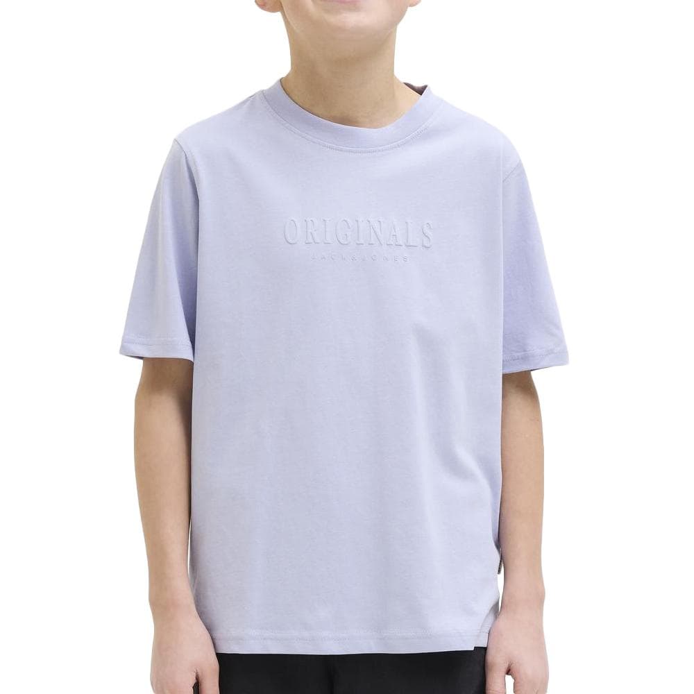 T-Shirt Mauve Garçon Jack & Jones Deriksberg 1