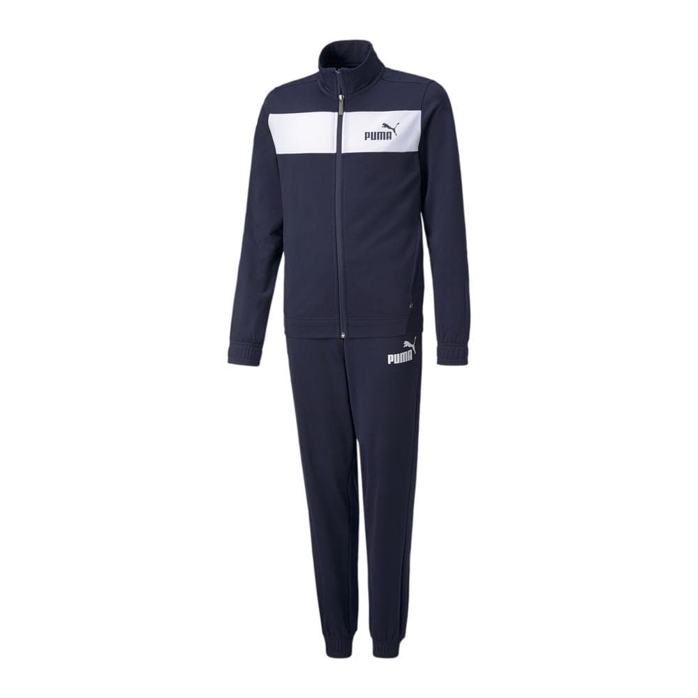 Survêtement Marine/Blanc Garçon Puma Poly 1