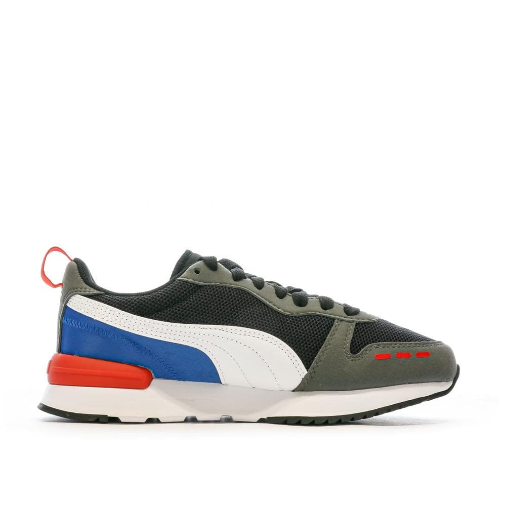 Baskets Grises/Bleu Garçon Puma R78 2