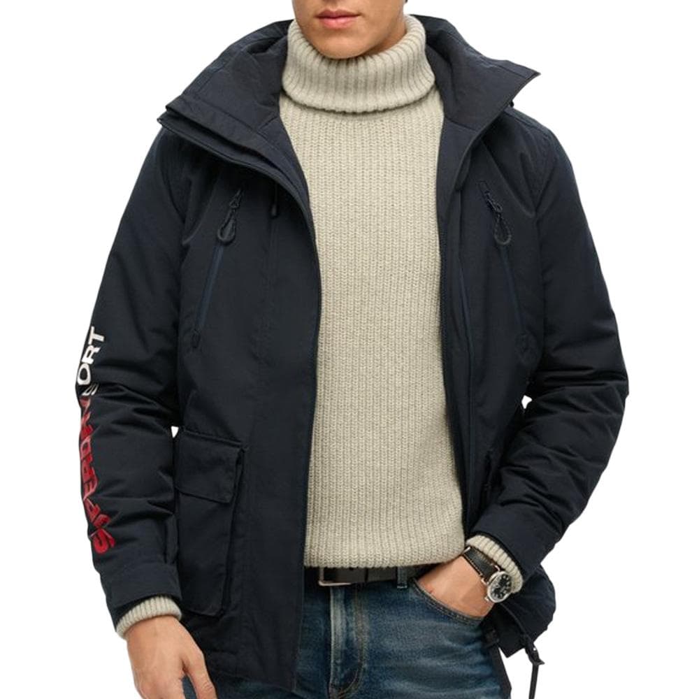 Manteaux Marine Homme Superdry Hooded Ultimate Windbreaker 1