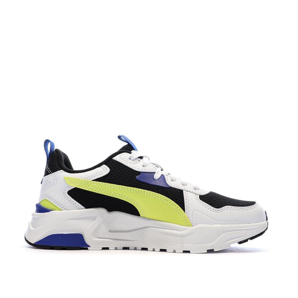 Baskets Noire/Jaune Garçon Puma Trinity 2